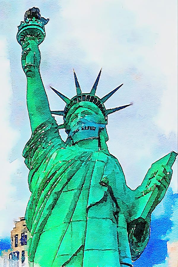 Vegas Safely - Statue of Liberty Photograph by Tatiana Travelways