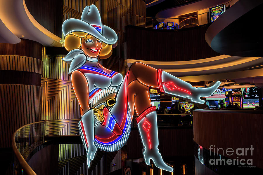 Vegas Vickie Profile Neon Sign Full Photograph by Aloha Art Vegas Vickie Profile Neon Sign Full Photograph by Aloha Art