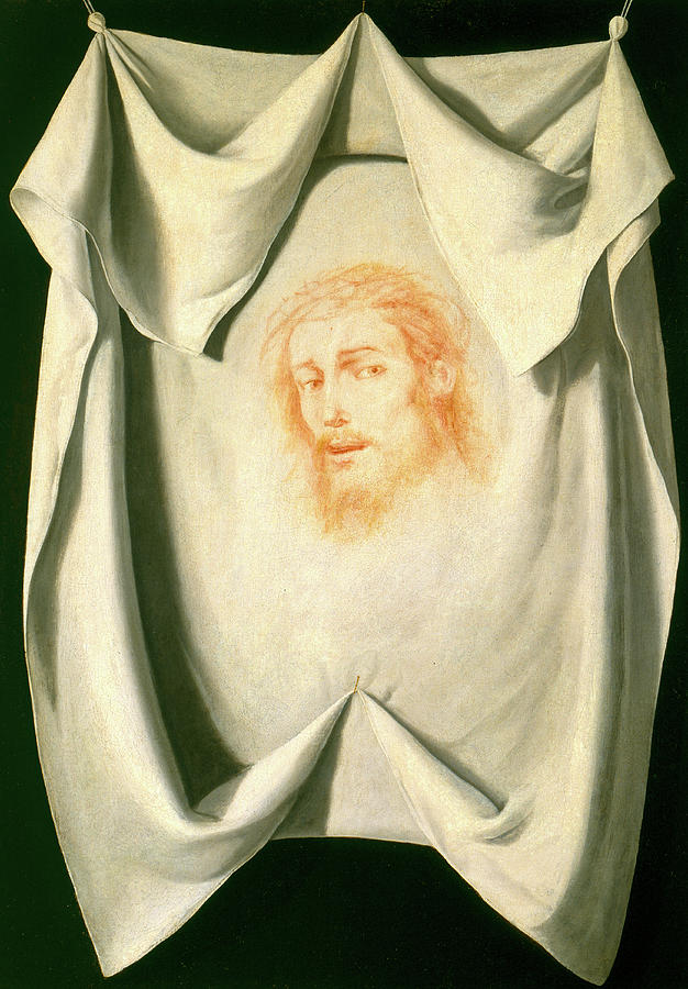 Veil of Veronica, 1630 Painting by Francisco de Zurbaran