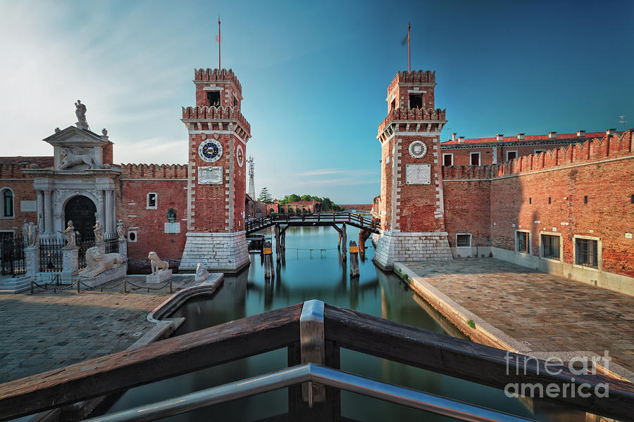 Venetian Arsenal  Photograph by The P
