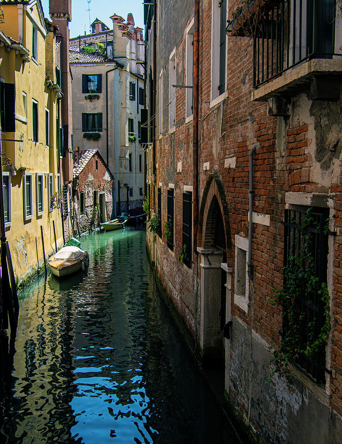 Venetian Canal Photograph by Joe Houde