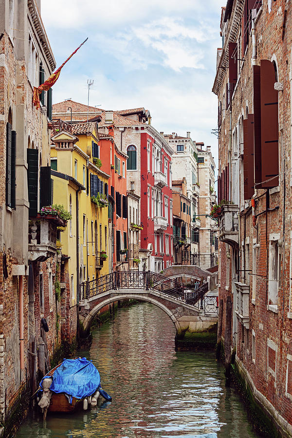 Venice Canal #3 Photograph by Melanie Alexandra Price