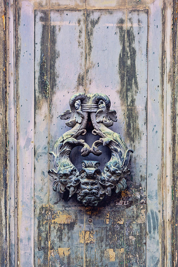 Venetian Door Knocker Photograph by Melanie Alexandra Price