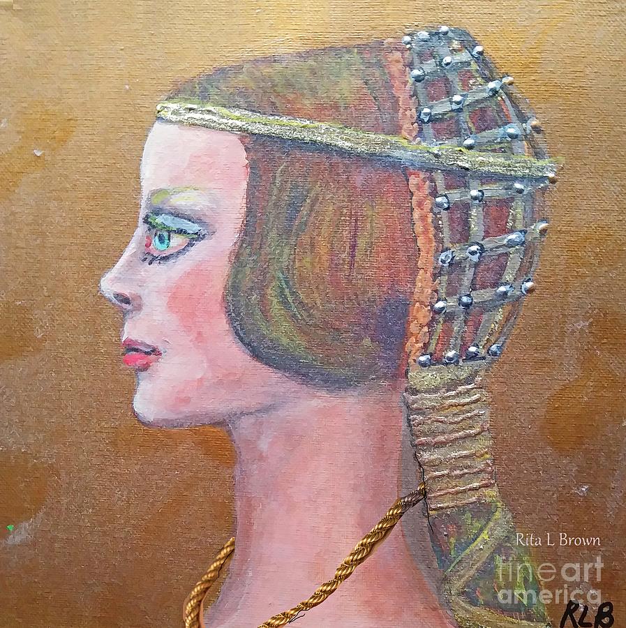 Venetian Lady Francesca Painting by Rita Brown