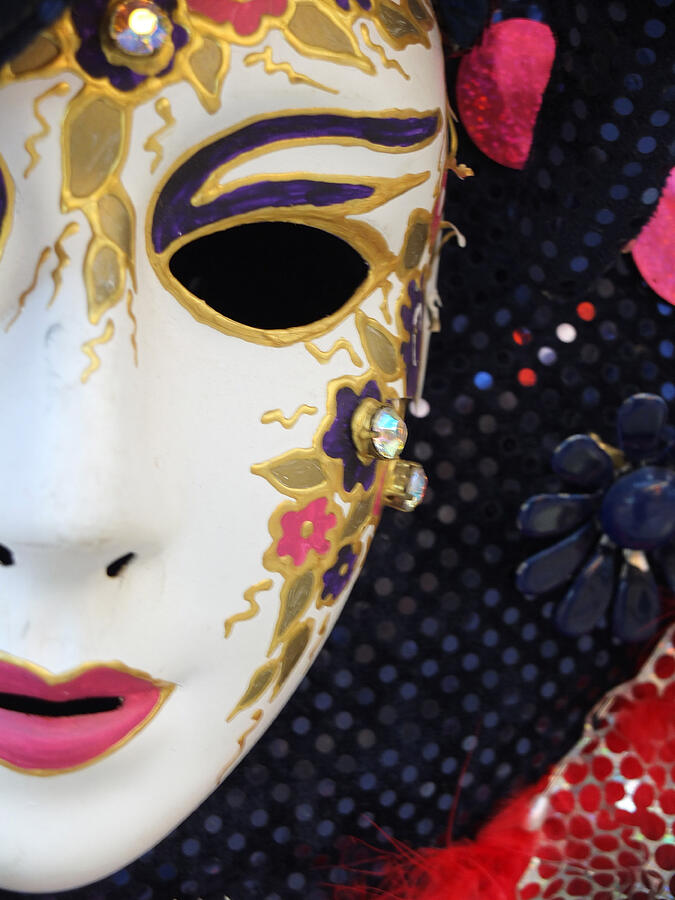 Venetian Mask Photograph by All copyrights reserved by Harris Hui