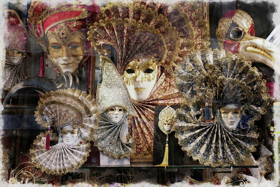Venetian Masks Photograph