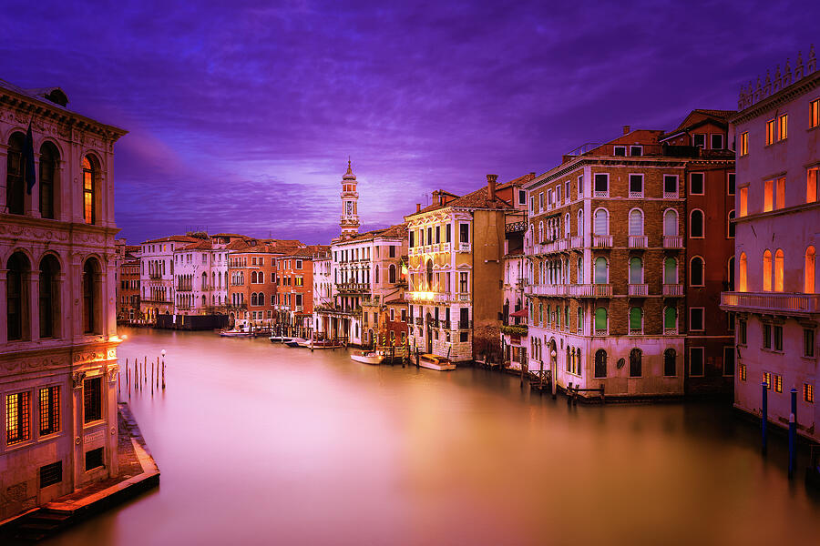 Venetian Twilight, A Dream Before Dawn Photograph by John Wright Venetian Twilight, A Dream Before Dawn Photograph by John Wright