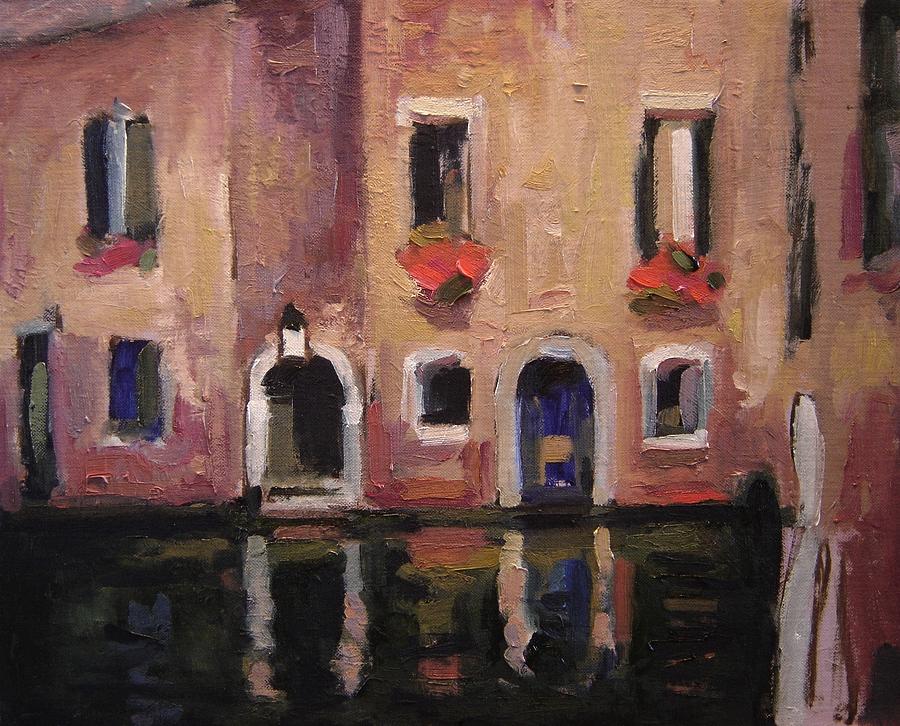 Venetian windows and doors Painting by R W Goetting