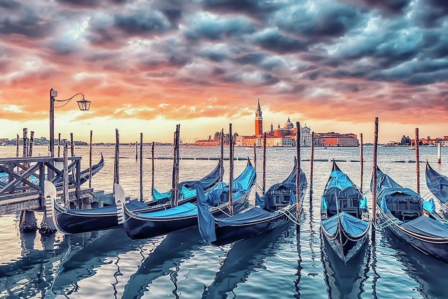 Architecture Photograph - Venezian Pier by Manjik Pictures