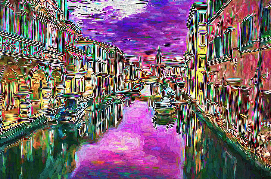 Venice 4 Painting by Nenad Vasic