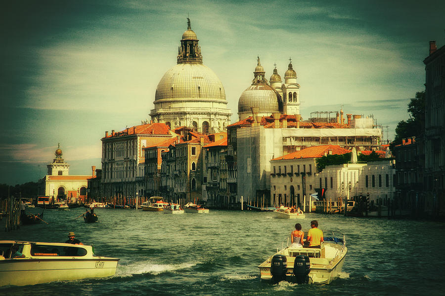 Venice. A happy life will be. Digital Art by Edward Galagan