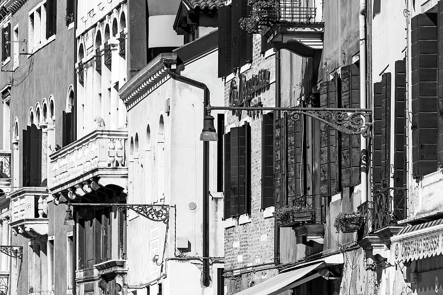 Venice Architecture-003-M Photograph by David Allen Pierson