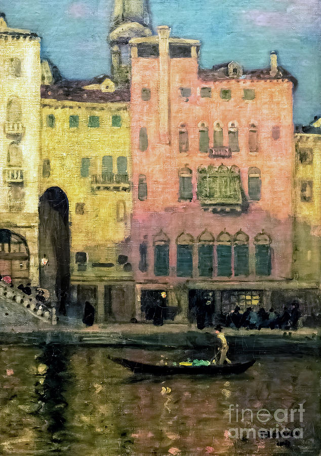 Venice at the Golden Hour by James Wilson Morrice 1902 Painting by ...