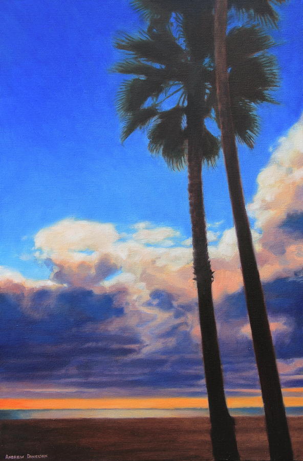 Venice Beach Painting by Andrew Danielsen