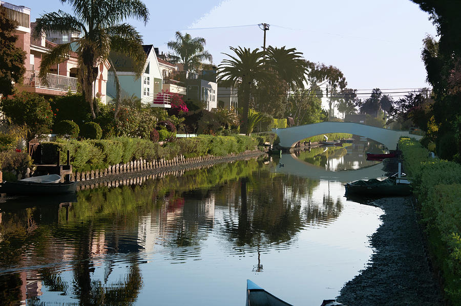 Venice Beach Canals Photograph by Mark Stout