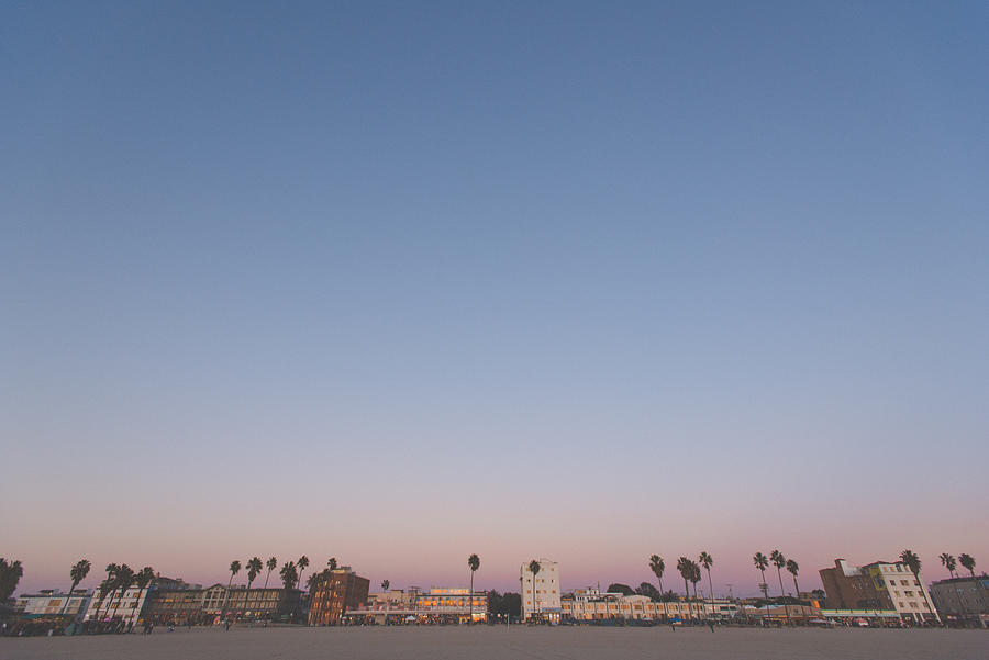 Venice Beach Skyline Photograph by Ben LaMarca