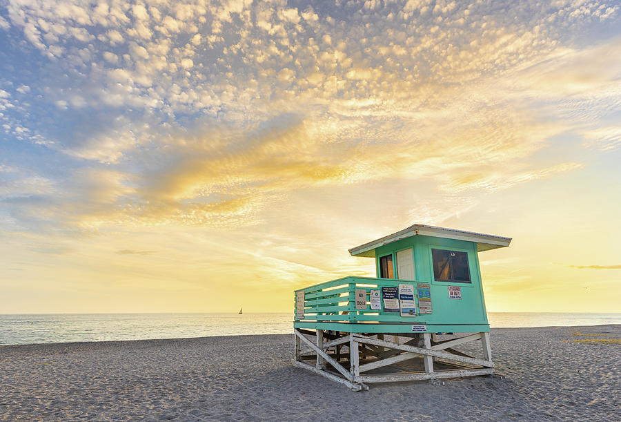 Venice Beach Sunset Photograph by Jordan Hill