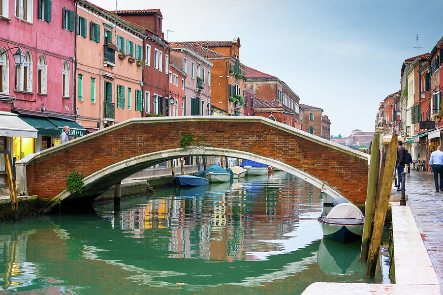 Venice Bridge Photograph by Andrew Lalchan