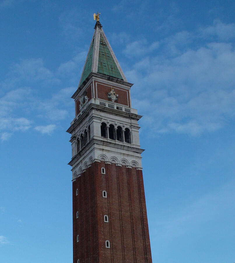 Venice Campanile Bell Tower At Piazza San Marco Square Photograph by Livinus
