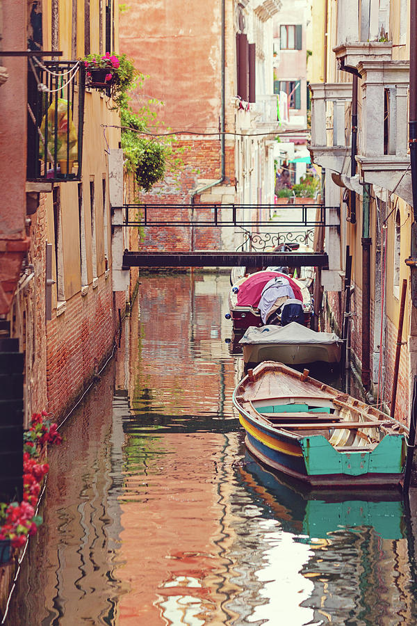 Venice Canal #4 Photograph by Melanie Alexandra Price