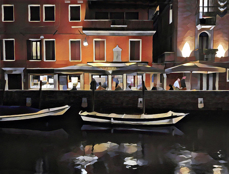 Venice Canal Cafe 2 Photograph