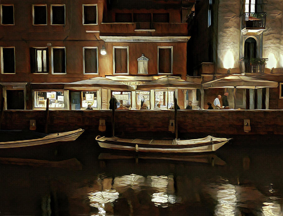 Venice Canal Cafe 6 Photograph