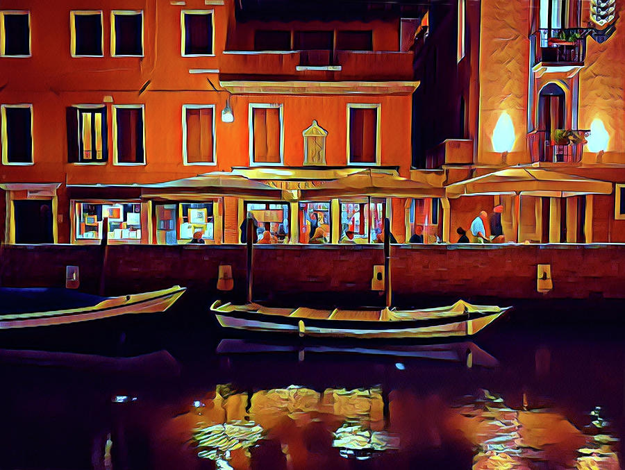 Venice Canal Cafe 7 Photograph