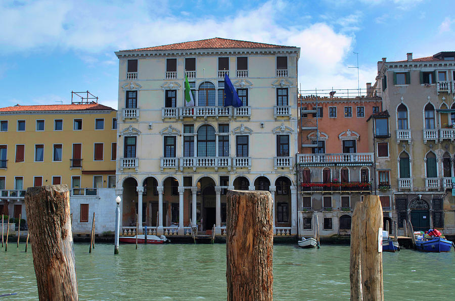 Venice Canal House Photograph by Matthew DeGrushe