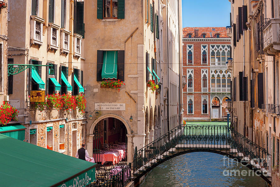 Venice Canal - Italy Photograph by Brian Jannsen