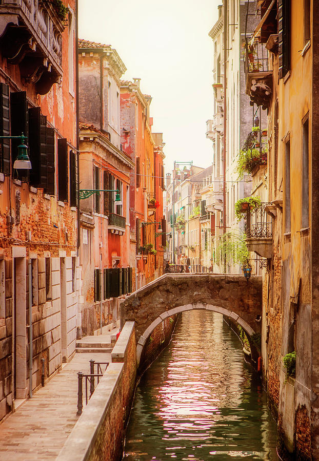 Venice Canal, Italy. Photograph by Maggie Mccall