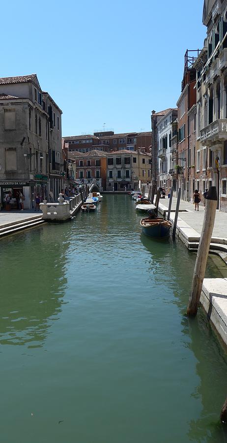 Venice canal Photograph by Lisa Mutch