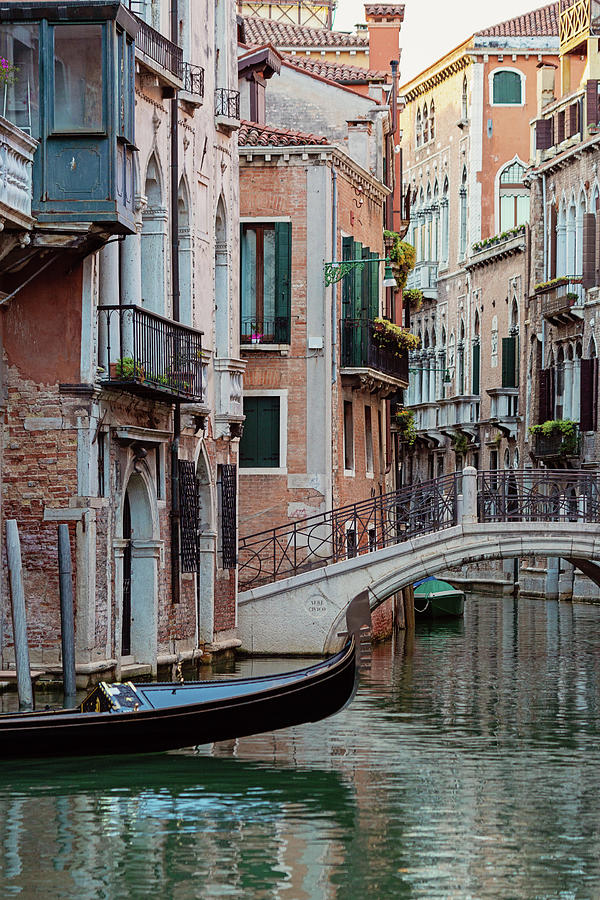 Venice Canal No. 6 Photograph by Melanie Alexandra Price