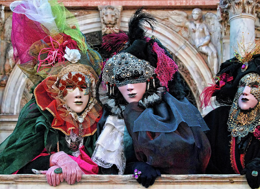 Venice Carnival  Photograph by Alexandras Photography