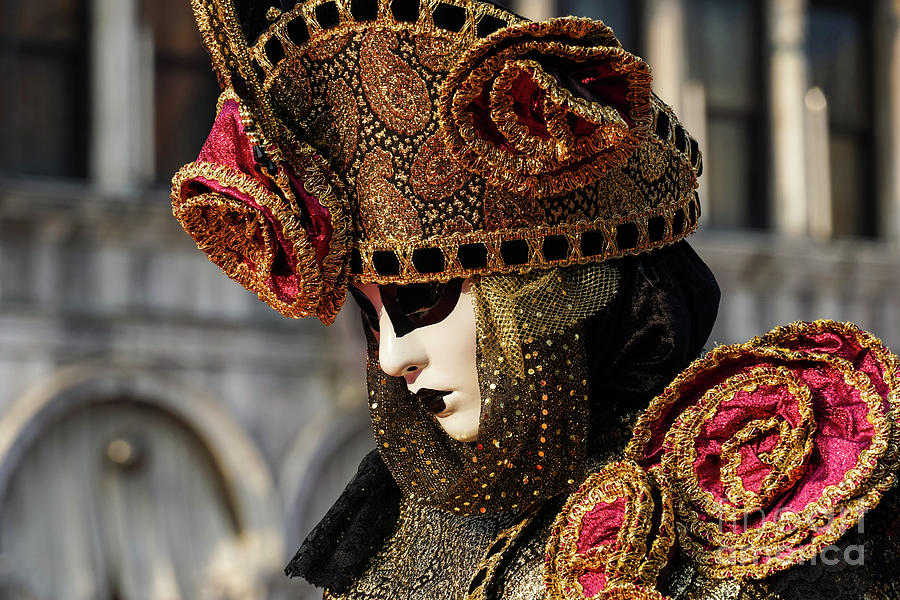 Venice Carnival Mask by Marcin Rogozinski -