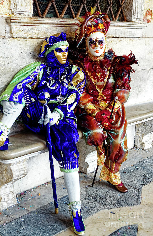Venice Carnival Memories in Italy Photograph by John Rizzuto