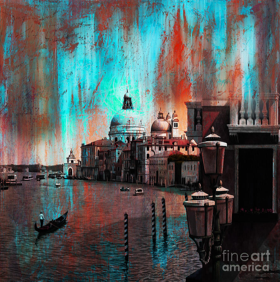 Venice city, Italy art Painting by Gull G