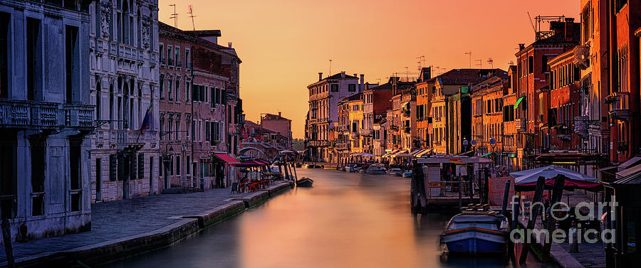 Venice cityscape  Photograph by The P