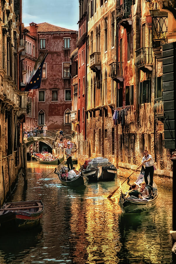 Venice. Daytime Digital Art by Edward Galagan