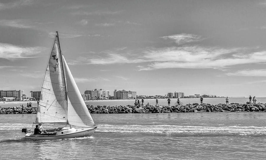  Venice Florida Sailboat Photograph by Robert Wilder Jr