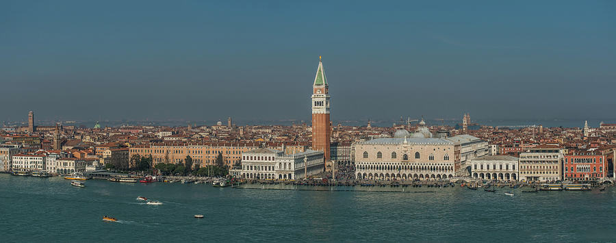 Venice from S. Ciorgio Island Photograph by Travel Quest Photography