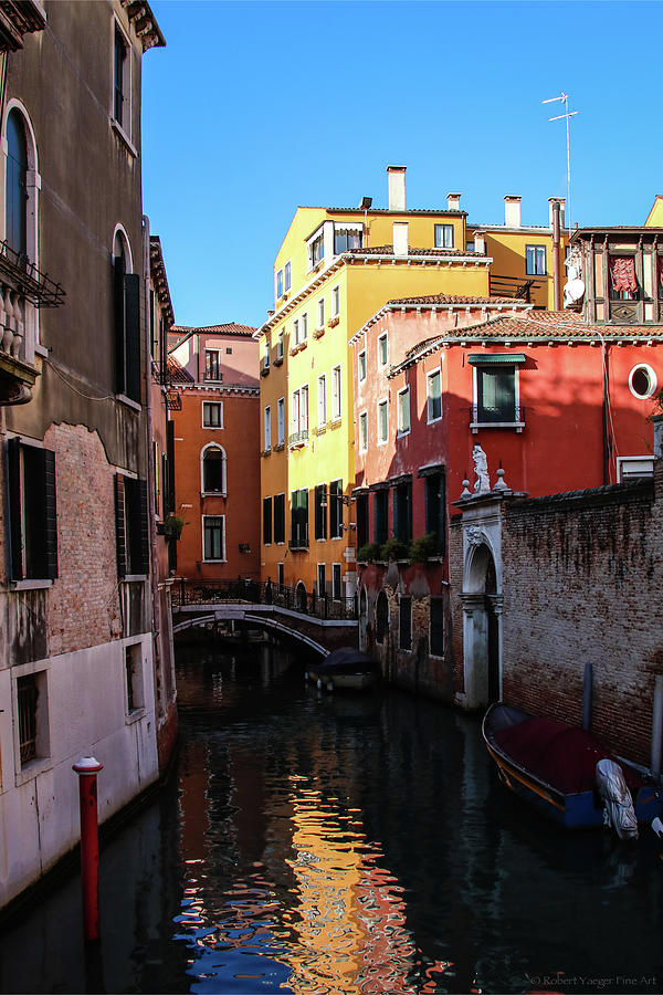 Venice, Full Of Color Photograph