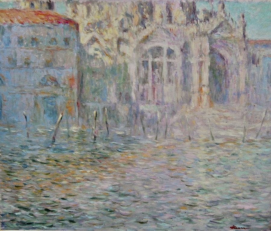 Venice Grand Canal serie nr 2. Painting by Pierre Dijk