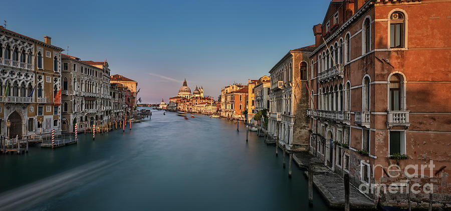 Venice Grand Canal  Photograph by The P