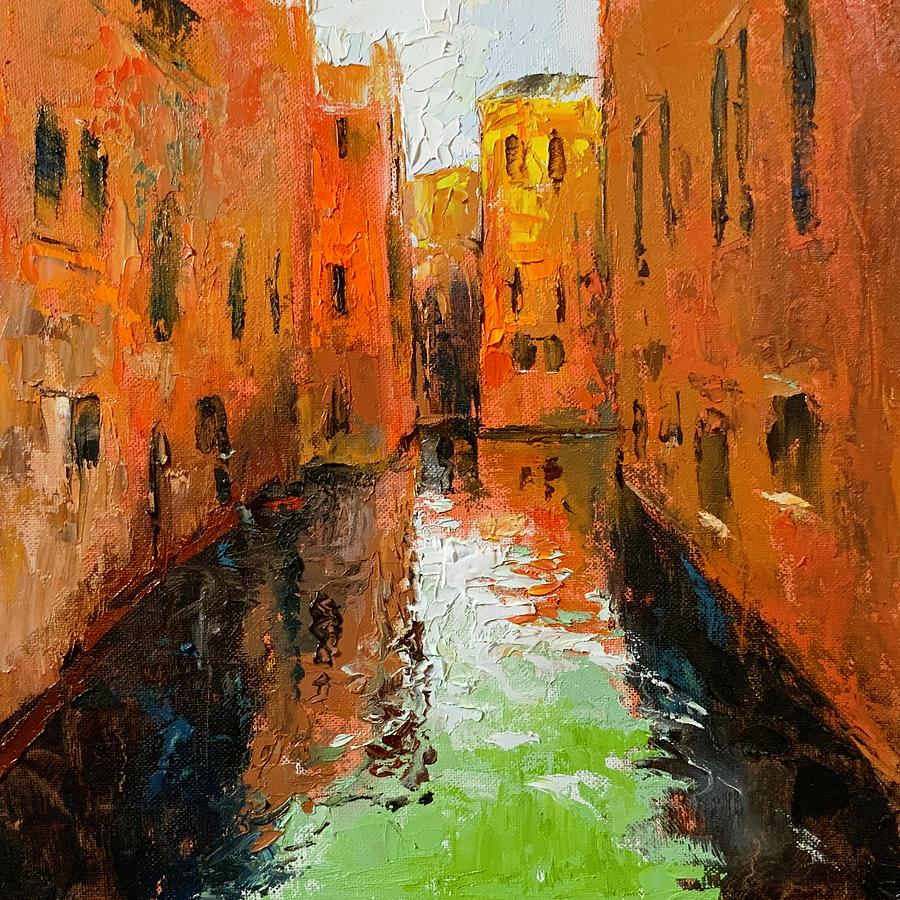Summer Painting - Venice heat by Andrew Judd