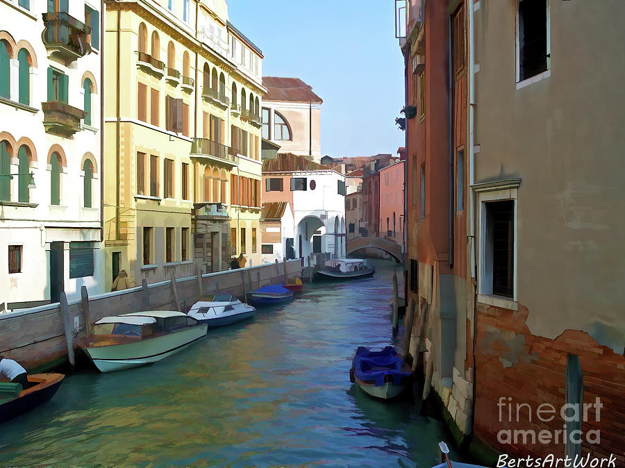 Venice Italy Canal Photograph by Roberta Byram