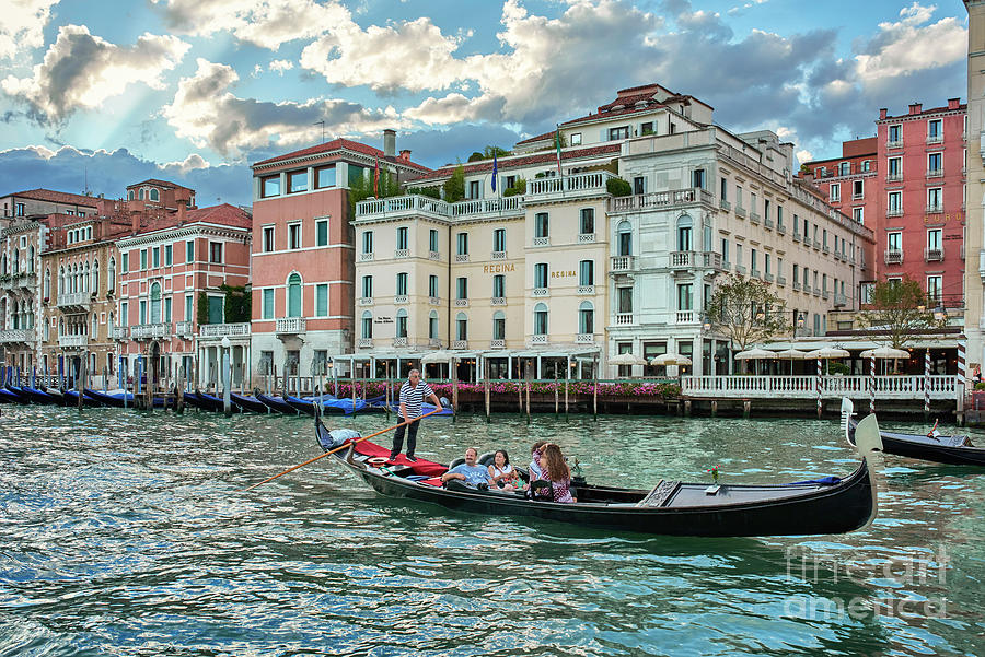 Venice Italy gondola Photograph by Rey Cuba Photography