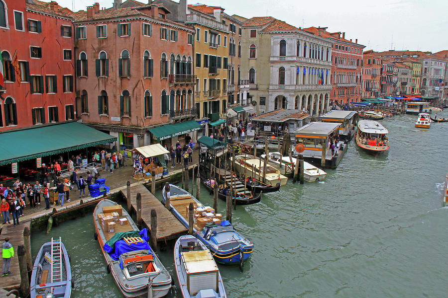 Venice Italy Grand Canal 2 Photograph by Richard Krebs