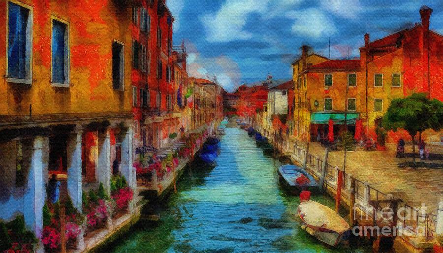 Venice, Italy Digital Art by Jerzy Czyz