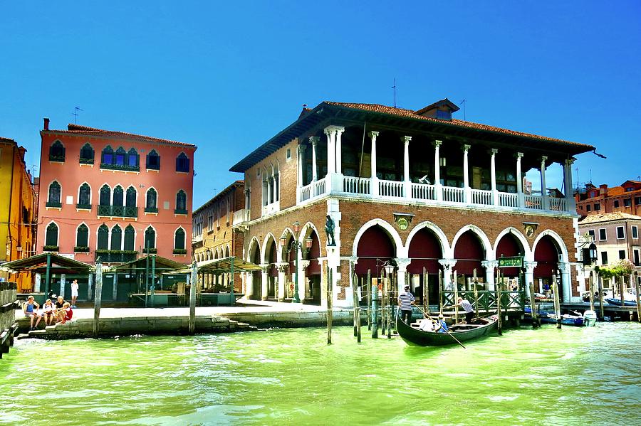 Venice Life Photograph by Chris Bavelles