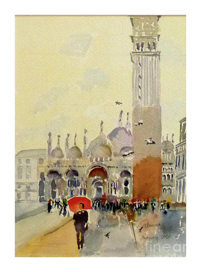 Venice memories Painting by Godwin Cassar